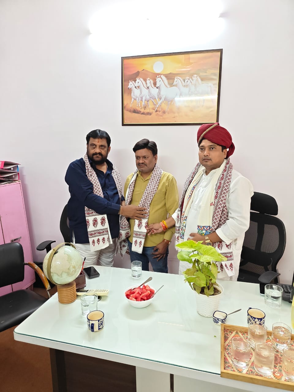 Shailesh Garg – National Chairman news photo: Shailesh Garg – National Chairman leads Rajasthan coordination meeting