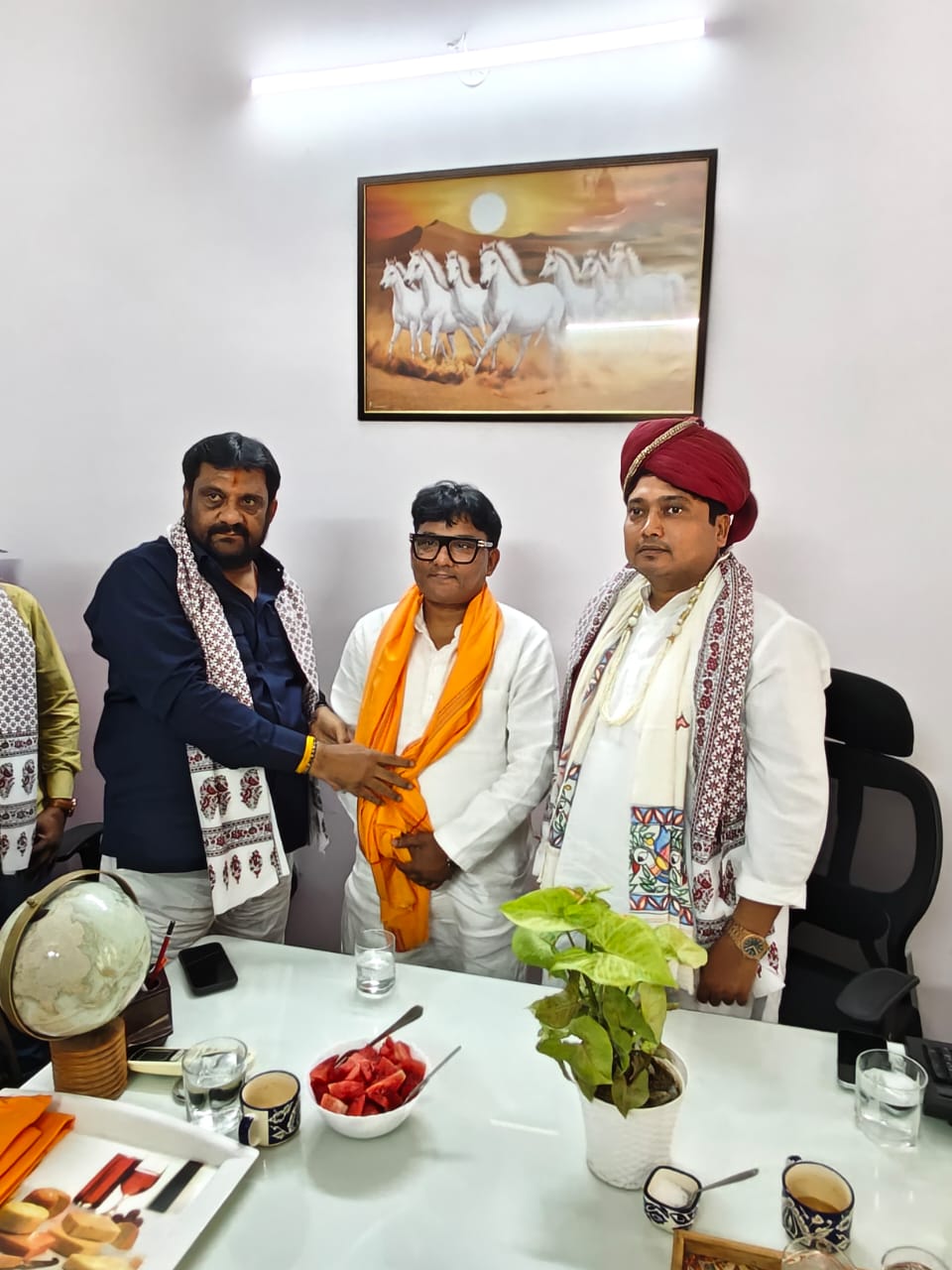 Shailesh Garg – National Chairman gallery photo: Shailesh Garg – National Chairman at leadership felicitation